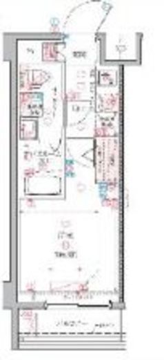 クレヴィスタ横浜綱島　306号室　間取り