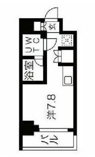 クラリッサ大通り公園　807号室　間取り