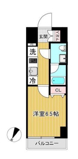 SHOKEN Residence横浜関内　202号室　間取り