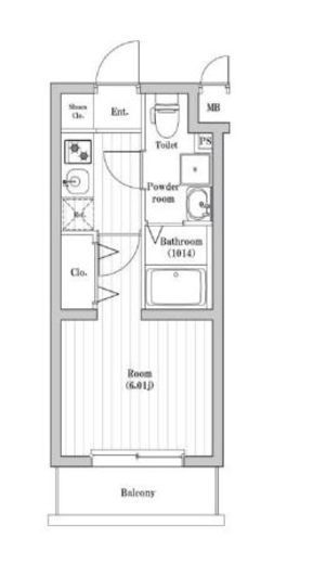 SPコート菊名ノース　305号室　間取り