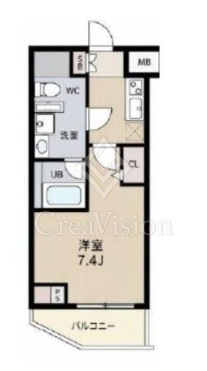 GENOVIA阪東橋skygarden (ジェノヴィア阪東橋スカイガーデン)　1111号室　間取り