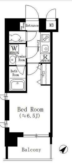 Urban Link神奈川新町 (アーバンリンク神奈川新町)　604号室　間取り