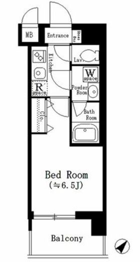 Urban Link神奈川新町 (アーバンリンク神奈川新町)　803号室　間取り