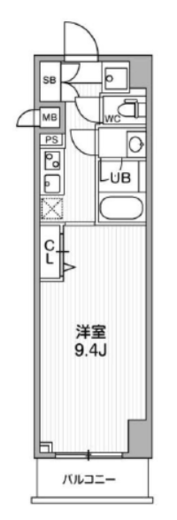 ALTERNA横濱阪東橋 (オルタナ横濱阪東橋)　904号室　間取り