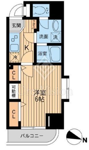 HF関内レジデンス　301号室　間取り