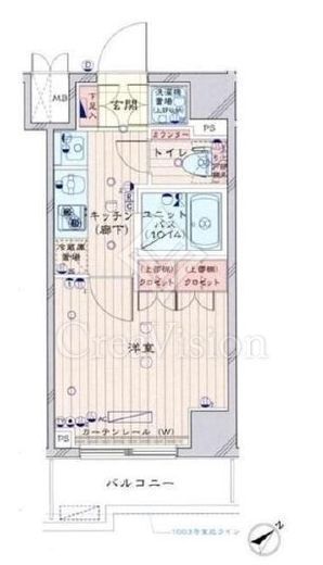 ルーブル横濱反町　903号室　間取り