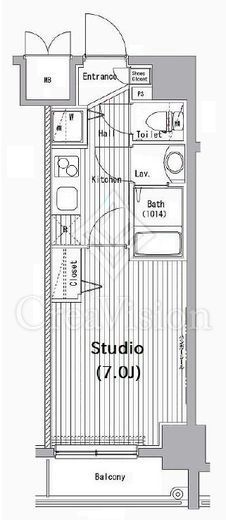 グランド・ガーラ新横浜South　903号室　間取り