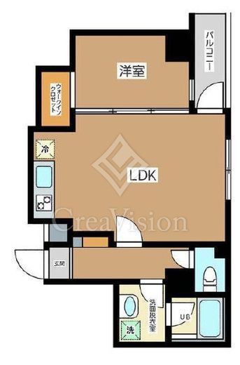 ラフィネ横浜　502号室　間取り