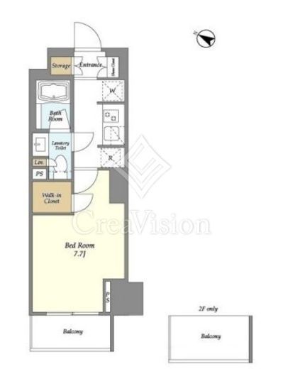 ドゥーエ横濱鶴見　309号室　間取り