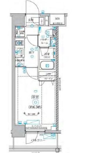 RELUXIA横濱東 (リルシア横濱東)　304号室　間取り
