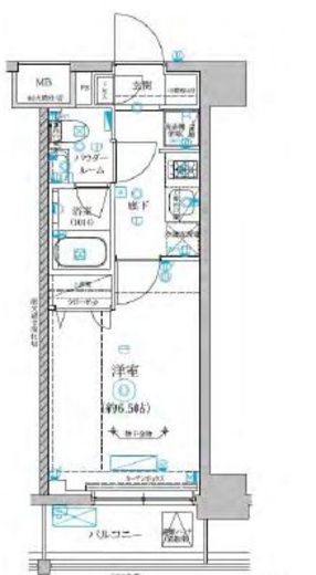 RELUXIA横濱東 (リルシア横濱東)　703号室　間取り