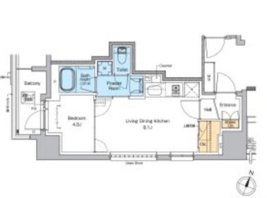 MARKS横浜戸部　202号室　間取り