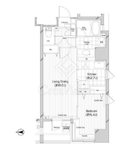 コンフォリア二番町　301号室　間取り