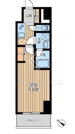 CityLuxYokohama　202号室　間取り