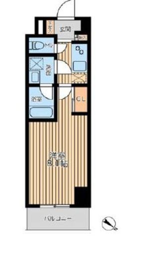 CityLuxYokohama　510号室　間取り