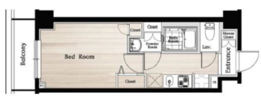 Nステージ鶴見　104号室　間取り