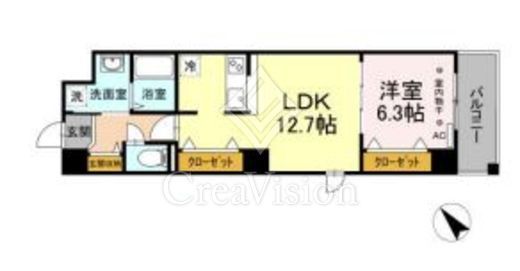 ノーブルヒルズ　205号室　間取り