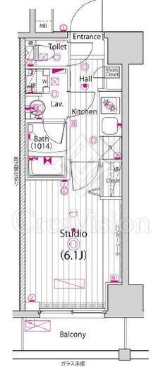 ガーラ新横浜グランドステージ　207号室　間取り