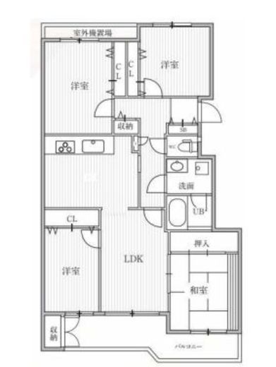 T's garden横浜反町　304号室　間取り