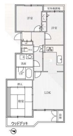 T's garden横浜反町　501号室　間取り