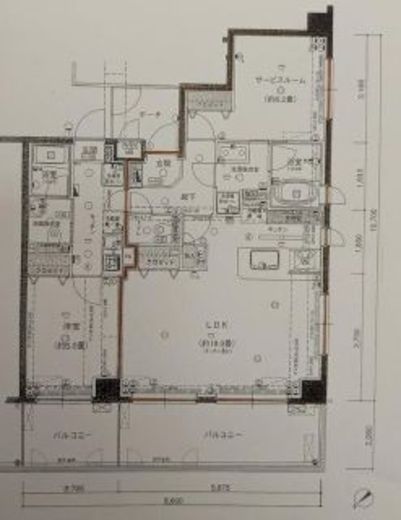 ロワール横濱反町　204号室　間取り