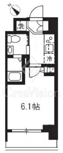 ハーモニーレジデンス新横浜　404号室　間取り
