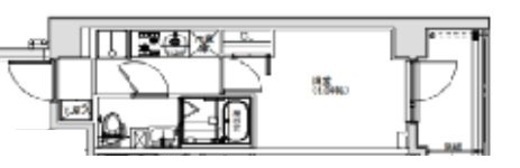 S-RESIDENCE横濱阪東橋 (エスレジデンス横濱阪東橋)　503号室　間取り