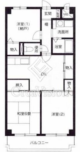 ラフィーネ港北　205号室　間取り
