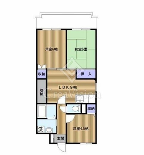ラフィーネ港北　205号室　間取り