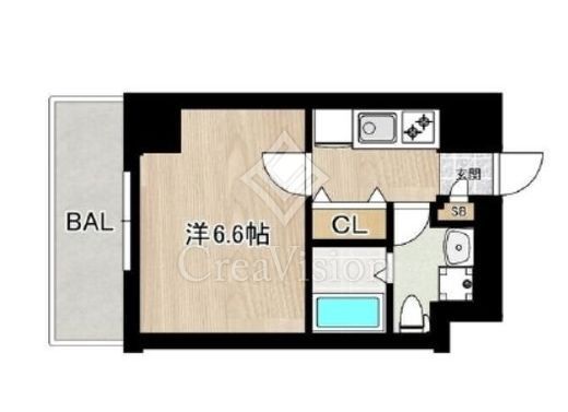 フロンティア横濱EAST　304号室　間取り