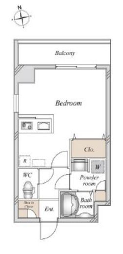 LOC'S YOKOHAMA BAYSIDE (ロックス横浜ベイサイド)　601号室　間取り