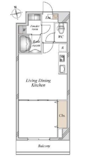 LOC'S YOKOHAMA BAYSIDE (ロックス横浜ベイサイド)　513号室　間取り