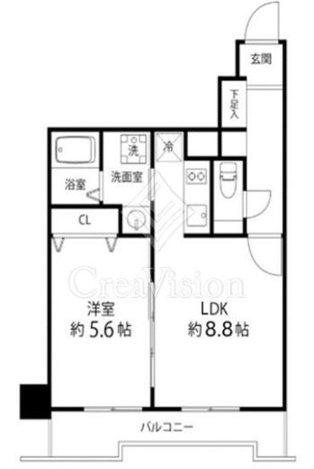 T's gardenセンター南 (ティーズガーデンセンター南)　1007号室　間取り