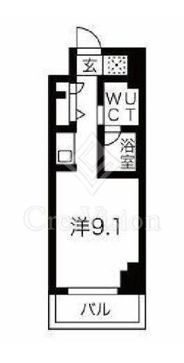 スパシエ東神奈川　906号室　間取り