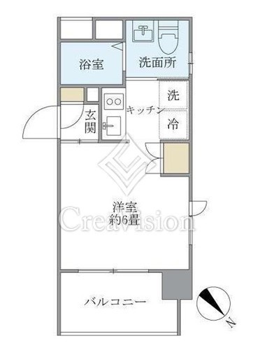 カーサ ヴェデュータ　301号室　間取り