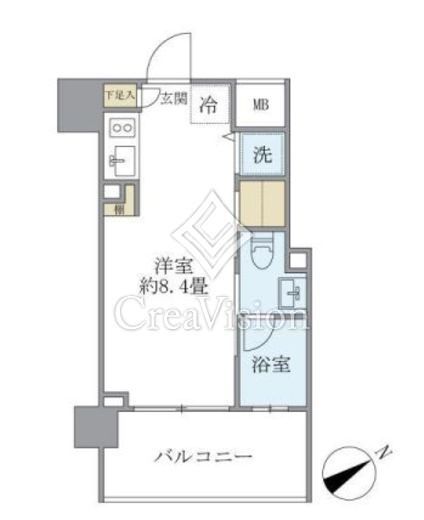 カーサ ヴェデュータ　303号室　間取り