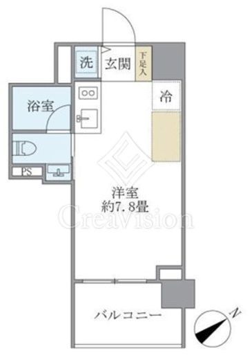 カーサ ヴェデュータ　504号室　間取り