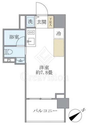 カーサ ヴェデュータ　604号室　間取り