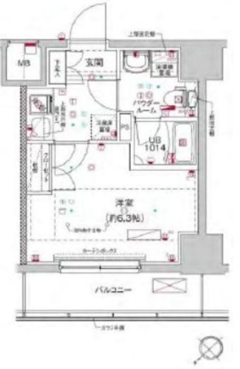 RELUXIA横濱鶴見Ⅳ (リルシア横濱鶴見4)　202号室　間取り
