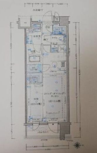 グレーシア横浜　305号室　間取り