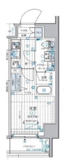 GENOVIA西横浜 (ジェノヴィア西横浜)　420号室　間取り