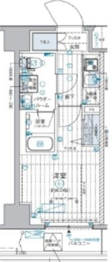 GENOVIA西横浜 (ジェノヴィア西横浜)　518号室　間取り