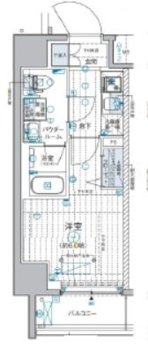 GENOVIA西横浜 (ジェノヴィア西横浜)　903号室　間取り