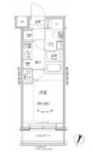 RELUXIA横濱元町 (リルシア横濱元町)　506号室　間取り