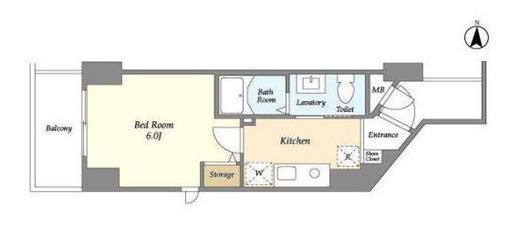 グリーンリーフ新綱島　301号室　間取り