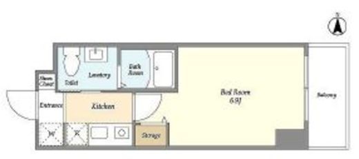 グリーンリーフ新綱島　311号室　間取り