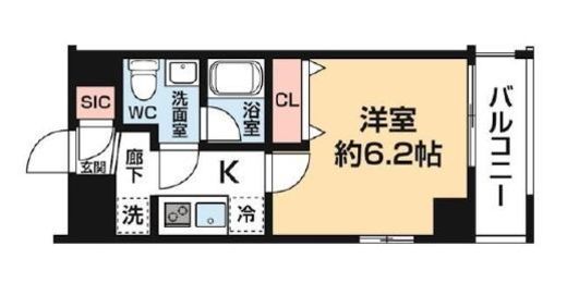 アイルプレミアム横浜ノルド　301号室　間取り