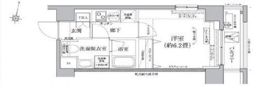 アイルプレミアム横浜ノルド　503号室　間取り