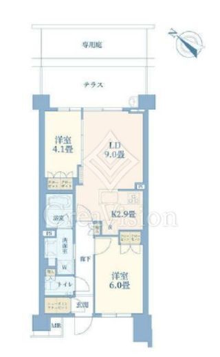 プロミライズ青葉台ステーションサイド　D112号室　間取り
