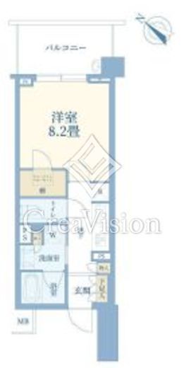 プロミライズ青葉台ステーションサイド　D425号室　間取り
